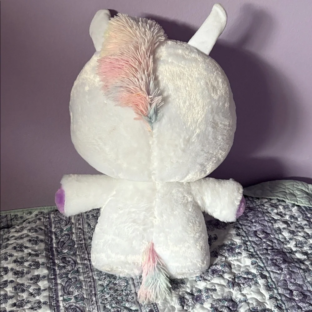 Big hello Kitty Halloween unicorn costume plush